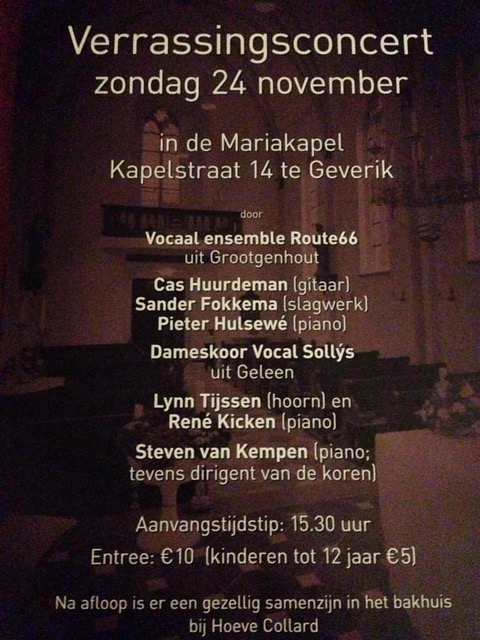 Uitnodiging concert